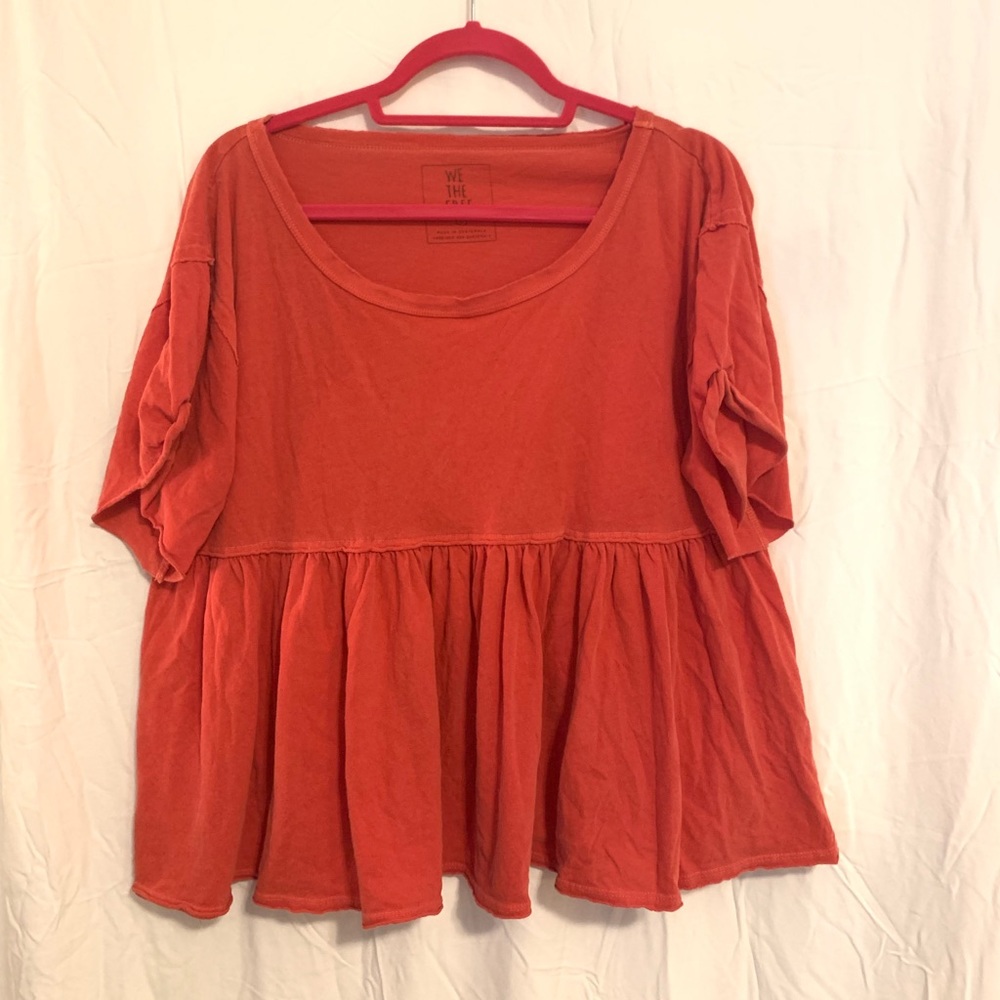 ☀️ free people we the free babydoll top!